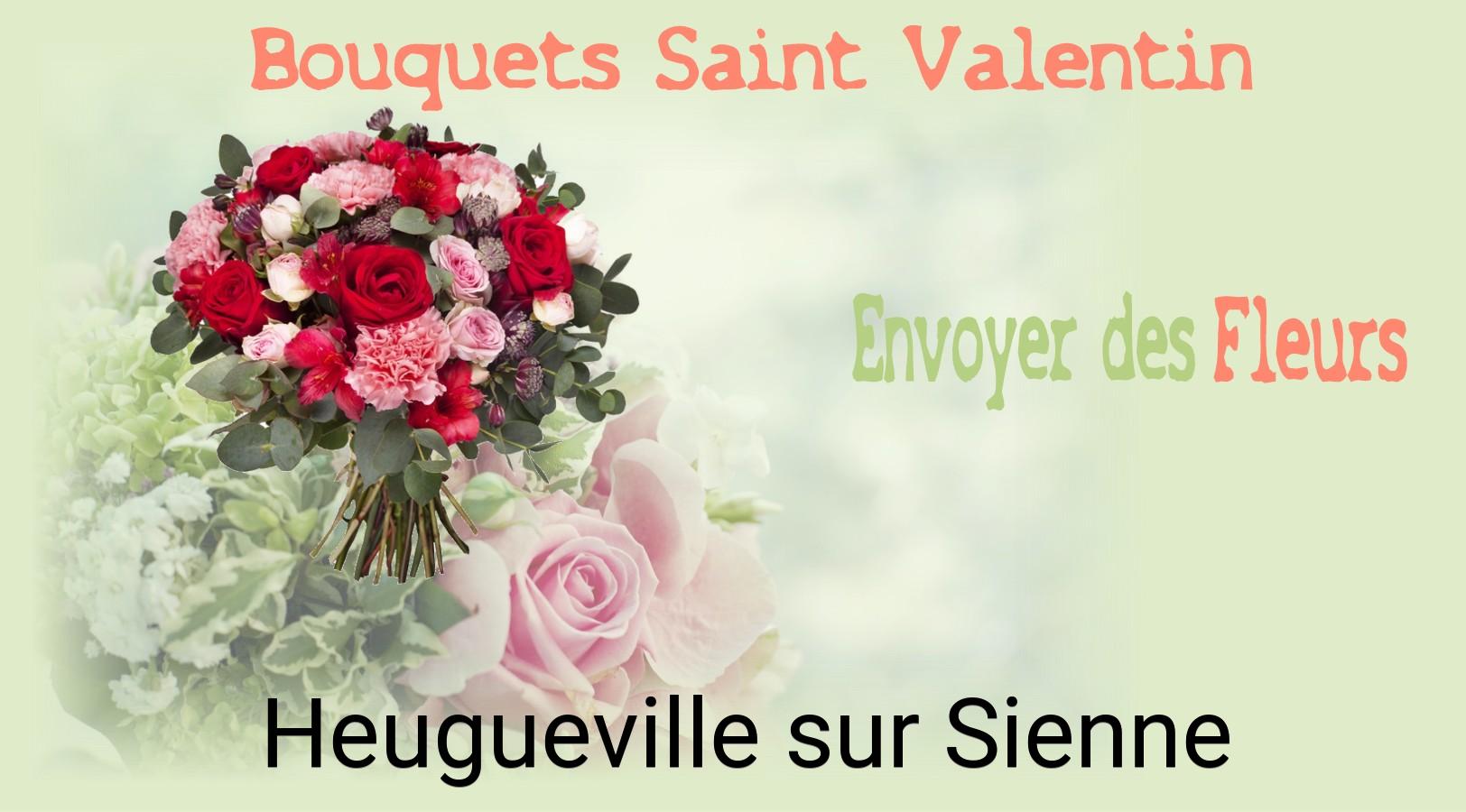 Roses de Saint-Valentin livrées à Heugueville-sur-Sienne